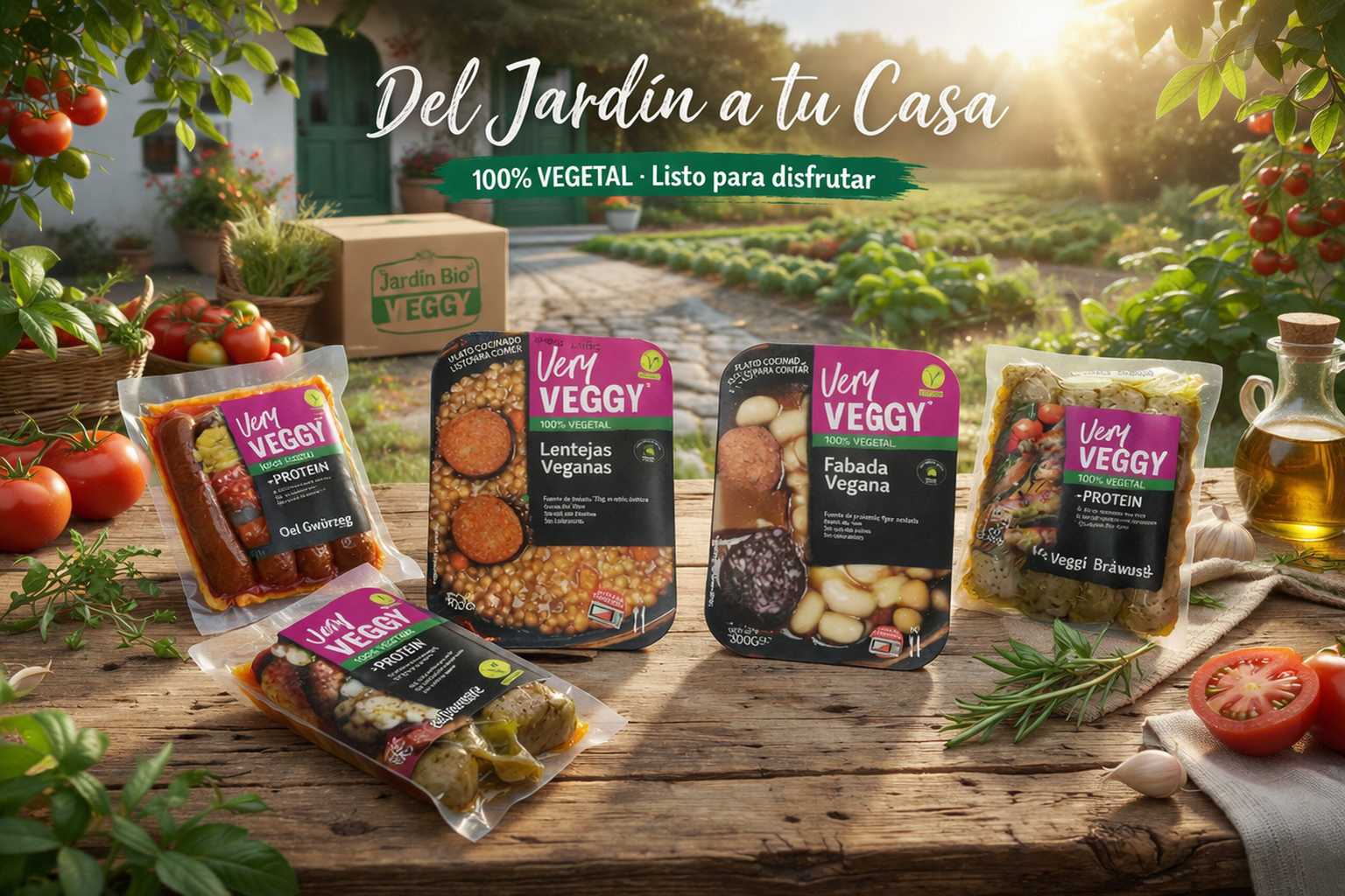 Very Veggy — Del Jardín a tu Casa