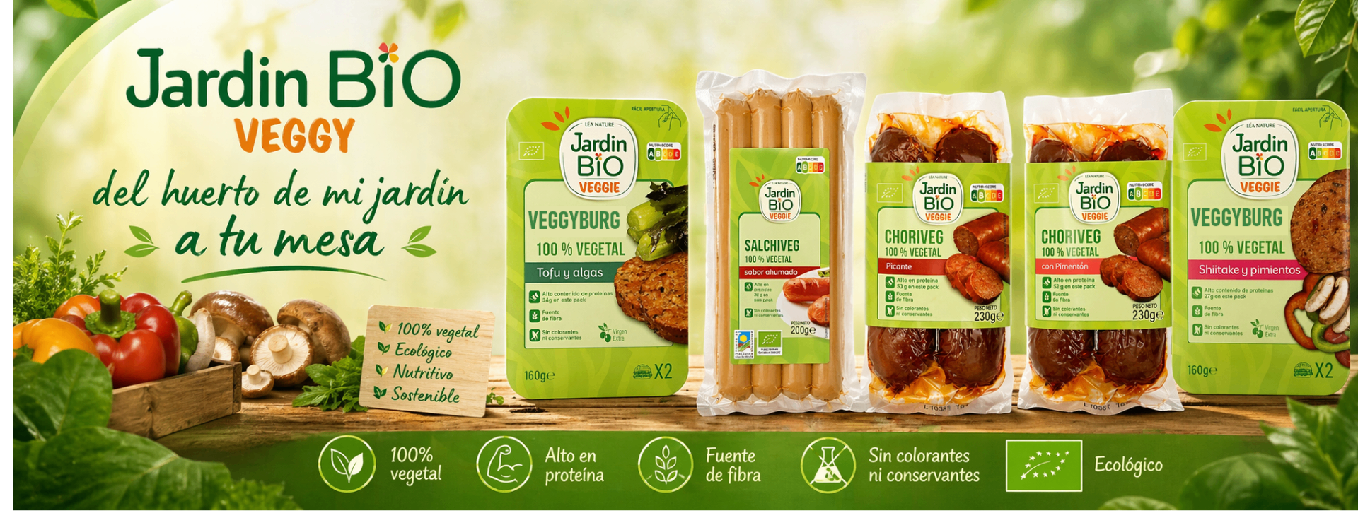 Jardín Bio Veggie — bodegón
