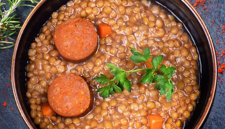 Lentejas veganas